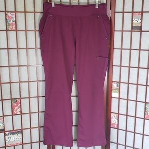 Purple label L burgundy professional cargo pants
